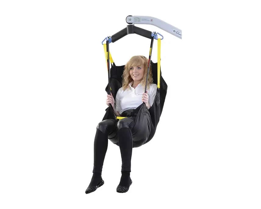Professional utilising Oxford Sling for efficient patient transfer.
